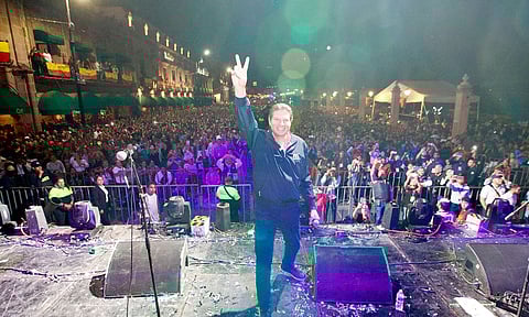 Más de 80 mil personas hicieron brillar a Morelia en su cumpleaños 482
