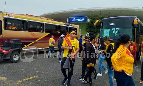 Llegan más de 2 mil aficionados al Akron para apoyar al Atlético Morelia