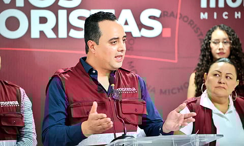 El líder morenista, enfatizó en que los que defienden al auditor superior del Estado amparan a la ‘Mafia del Poder en Michoacán’