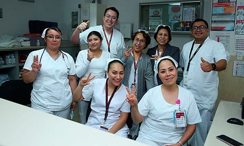 Director general, Pedro Zenteno, reconoce labor de más de 30 mil profesionales de este sector a favor de la derechohabiencia