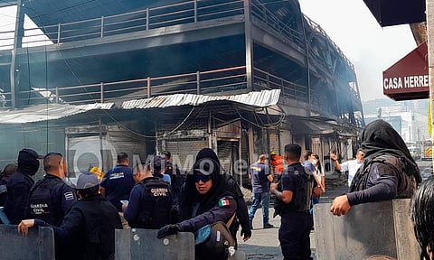 Mercado Independencia sin servicio hasta descartar riesgos: ayuntamiento