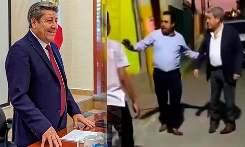 Exhiben a alcalde en presunto estado de ebriedad en EdoMex; "buscaba delincuentes"