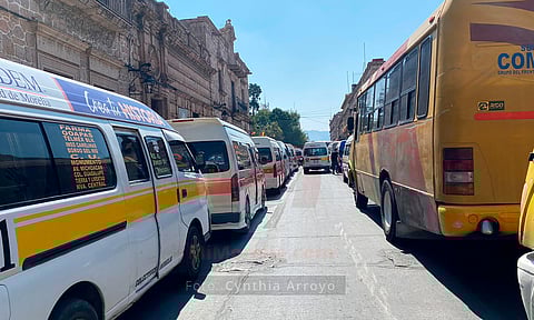 Rechaza IP manifestación de transportistas en Morelia