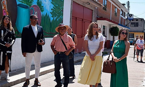 SeCultura Morelia inaugura mural en la tenencia de Capula