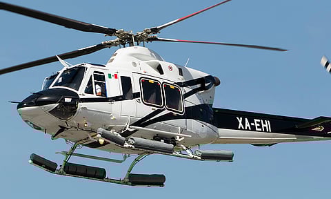 Se desploma helicóptero de Pemex en el Golfo de México