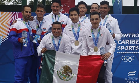 México, el número 1 en medallero de San Salvador