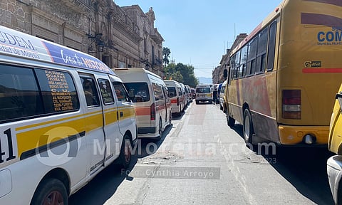 Esto dice la iniciativa de ley de transporte que desató bloqueos en Morelia