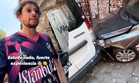 Luisito Comunica sufre fuerte accidente en Turquía; “pudimos haber muerto”, asegura
