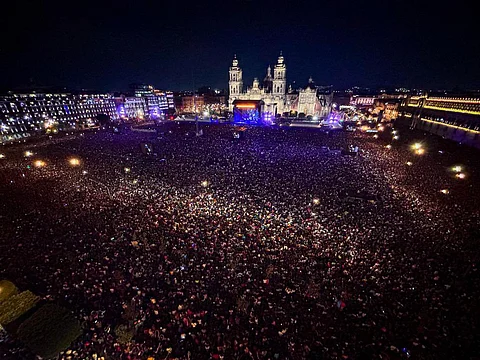 Los Fabulosos Cadillacs rompen récord de asistencia en el Zócalo de la CDMX
