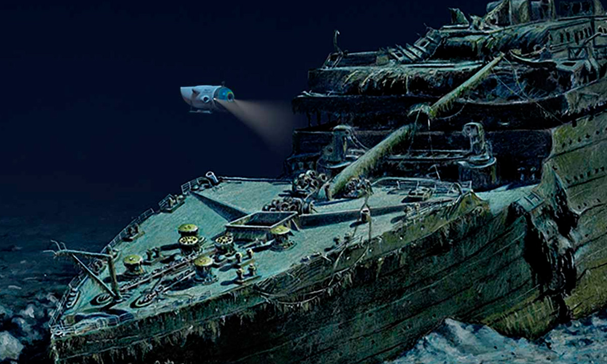 Desaparece en el Atlántico submarino que lleva a turistas a ver restos del Titanic