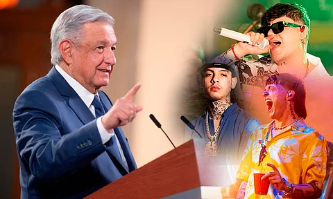 AMLO se lanza contra cantantes de corridos tumbados; enaltecen narcocultura