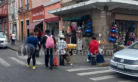 Constante, regulación de comercio ambulante en Centro Histórico de Morelia