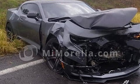 Un muerto y un herido, saldo de brutal choque en Tierra Caliente