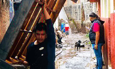 Atiende Gobierno de Uruapan contingencia por lluvias