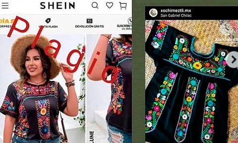 ¡Otra vez! México acusa a Shein de plagiar diseños del pueblo nahua