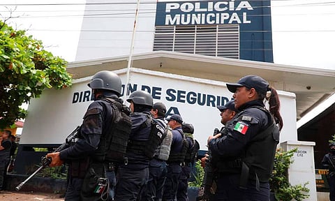 Realizan relevos institucionales en la Dirección de Seguridad Pública de Apatzingán