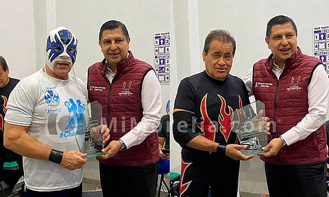 Reconocen en Uruapan trayectoria de Satánico y Atlantis