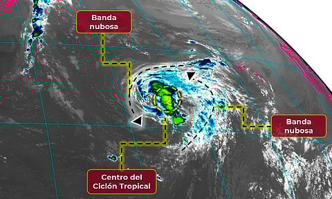 Tormenta subtropical "Don" en el Atlántico, podría convertirse en baja presión