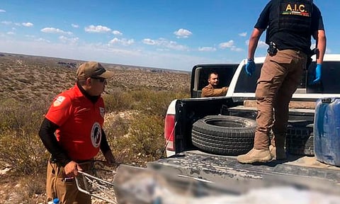 En Coahuila hallan cuerpo de mujer que murió al intentar cruzar a EU; es de Guanajuato