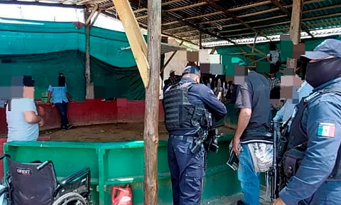 Desactiva Guardia Civil palenque clandestino en Ciudad Hidalgo, Michoacán