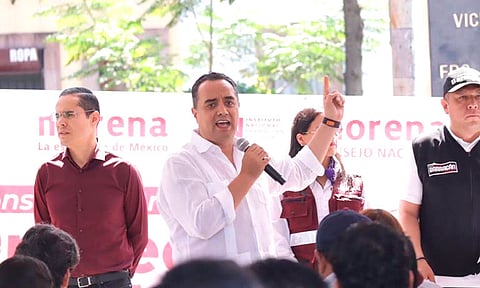 Prioridad para Morena, consultar a ciudadanos para elaborar proyecto de gobierno 2024-2030: Celis