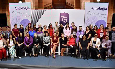 Presenta Congreso local la Antología “Mujeres con Piel de Pluma”