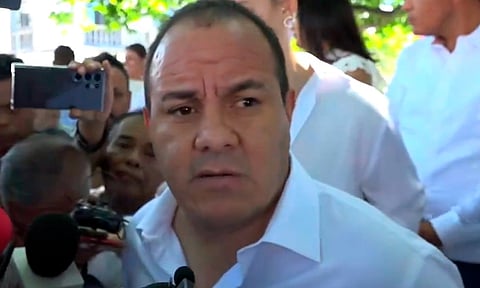 Luego de 4 días, Cuauhtémoc Blanco reacciona a detención del fiscal de Morelos