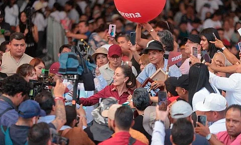 México jamás se va a olvidar de nuestros hermanos mexicanos que viven en EU: Sheinbaum apoya lucha de jóvenes migrantes