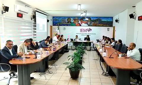 Aprueba el IEM calendario electoral para el proceso electoral ordinario local 2023-2024