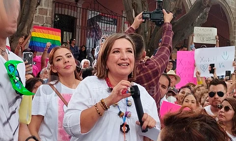 El presidente me cerró la puerta, pero los michoacanos me abrieron sus corazones: Xochitl Gálvez en Morelia