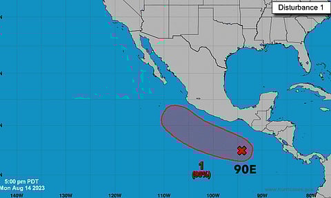 Anticipan formación del huracán Hilary en el Pacífico; trayecto afectaría a Michoacán