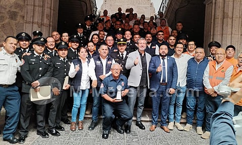 Día del Bombero: reconocen labor de “héroes de Morelia”