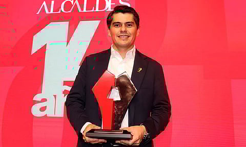 El alcalde afirmó que este reconocimiento es resultado del trabajo que su administración ha implementado