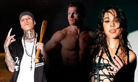 Danna Paola y Santa Fe Klan acompañarán al Canelo al cuadrilátero