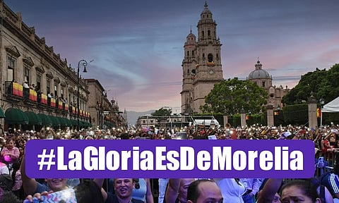 Una "Gloria" vendría a Morelia para festejos por natalicio de Morelos