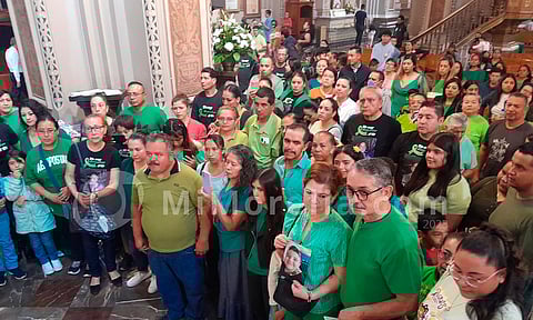 Más de 100 familias participan en misa en pro de la donación de órganos