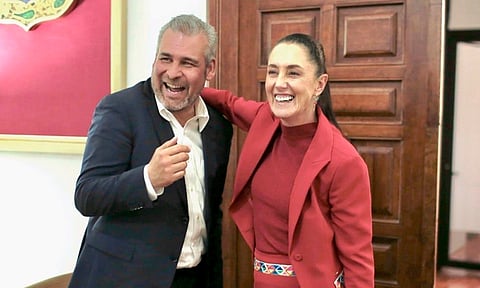 Bedolla celebra triunfo de Sheinbaum: "¡El pueblo ya decidió!"