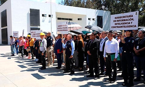 Se desarrollaron 3 sobrevuelos con éxito y en los tiempos establecidos, como parte de este esquema para la atención ante un sismo