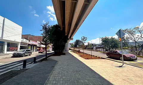 Al 43%, obras en bajo puente de salida a Mil Cumbres: Sedum