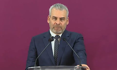 El gobernador de Michoacán compartió que son 11 presidentes municipales qué cuentan con algún tipo de protección municipales del estado que cuentan con algún tipo de protección personal