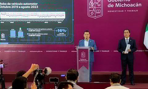 En Michoacán se redujo 13% homicidios en comparación con últimos años del gobierno anterior, asegura Segob