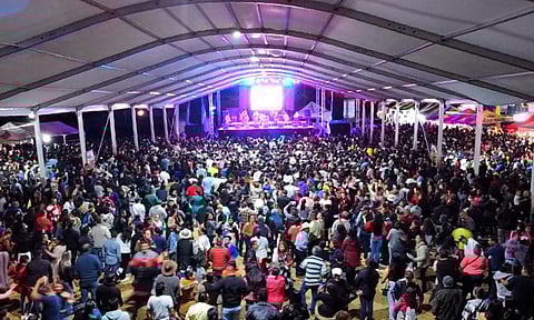 El presidente Julio Arreola se presentó junto a la presidenta del DIF Andrea Rodríguez para disfrutar y recordar a la ciudadanía que esta es una fiesta para que toda la familia pueda disfrutar