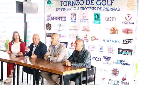 Club Rotario Morelia presenta Torneo de Golf para ayudar a personas que no cuentan con alguna de sus extremidades