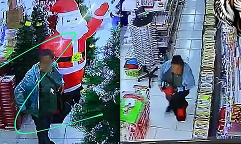 Doña se adelanta su navidad y le madruga artículos a tienda en Morelia