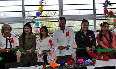 Inaugura Julio Arreola importante obra para el Sector 04 de Nivel Preescolar