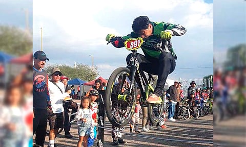 Destaca Arturo Merlín en la 9a. Fecha de la Promotora BMX celebrada en Aguascalientes