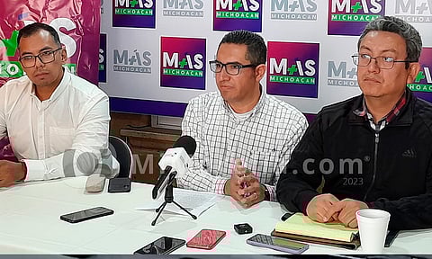 Propone Más Michoacán que partidos políticos devuelvan al IEM porcentaje de prerrogativas