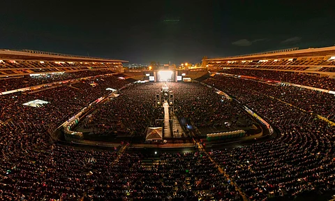 Caifanes "electrocuta" con rock a 50 mil almas en el estadio "Morelos"