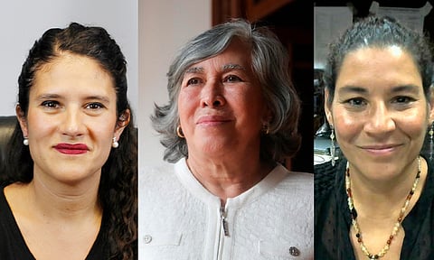 Ellas son las 3 mujeres que integran la terna de AMLO para ser ministra de la SCJN