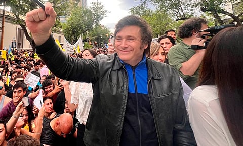 Javier Milei, virtual ganador de la Presidencia en Argentina